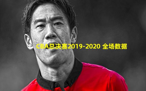 CBA总决赛2019-2020 全场数据
